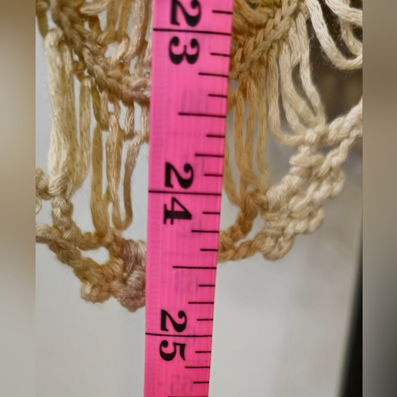 Rue 21 Macreme Boho Cream Color Top - Picture 11 of 12